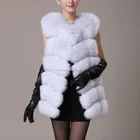 Chinese Wholesale Style New Women's Real Fox Fur Vest