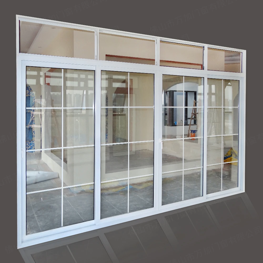 Lowest Cost Huiwanjia Customized Design Exterior Sliding Glass Doors