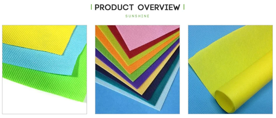 Sunshine factory high quality non woven  Fabric In Eco Friendly Pp non-woven polypropylene