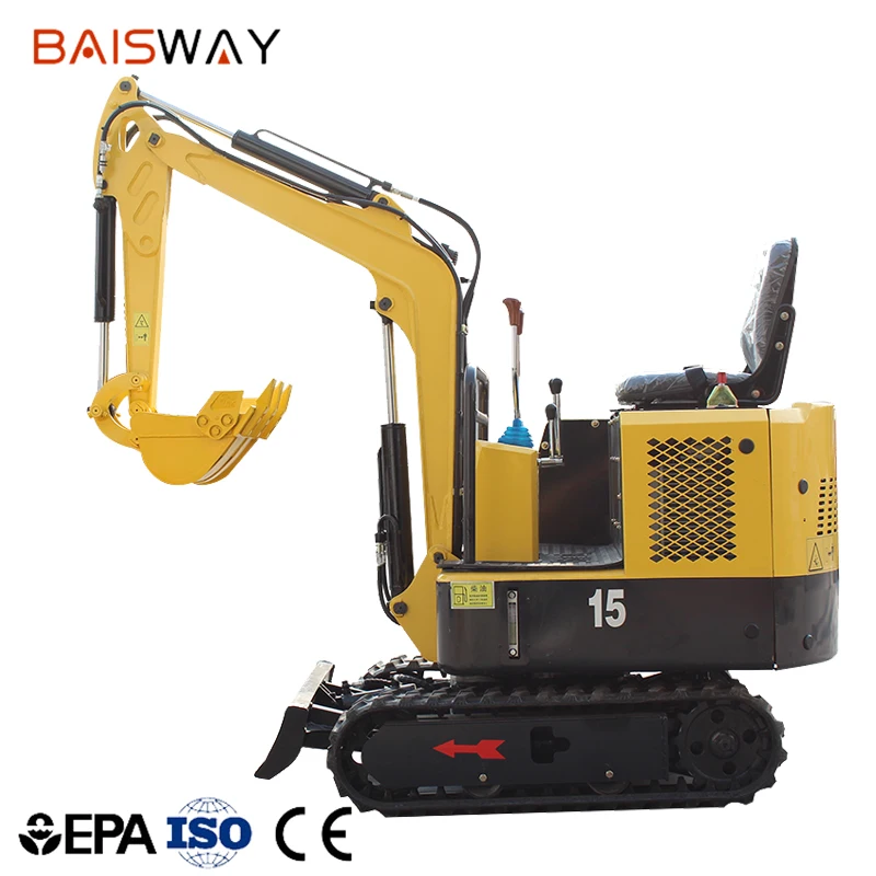 mini digger excavator small digging machine 2ton