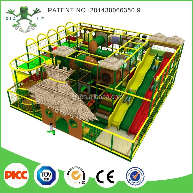Forest Theme Indoor Playground Mats Children Indoor Soft Play Areas