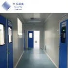 GMP clean room construction supply on-site for pharmaceuticals