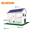 Bluesun40kw off grid solar system off-grid pv solar panel system pakistan lahore price with battery energy system