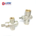 DN1/2 gas brass valves pressure cocks push button valve