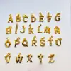 31961 xuping fashion jewels copper metal gold plated a set of initial alphabet letter pendants