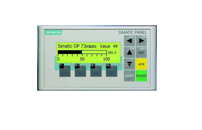 siemens simatic op 73micro ppi touch panel 6av6 640-0ba11-0ax0