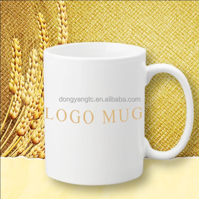 mugs wholesale custom logo plain white coffee cheap ceramic mug