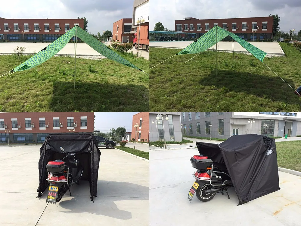 De Servicio Pesado De La Motocicleta Cobertizo Cubierta De