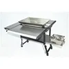 Multifunctional mobile kitchen BBQ table set Outdoor camping picnic aluminum alloy foldable barbeque grill