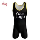 Wholesale weightlifting vest blank weightlifting suit wrestling singlet