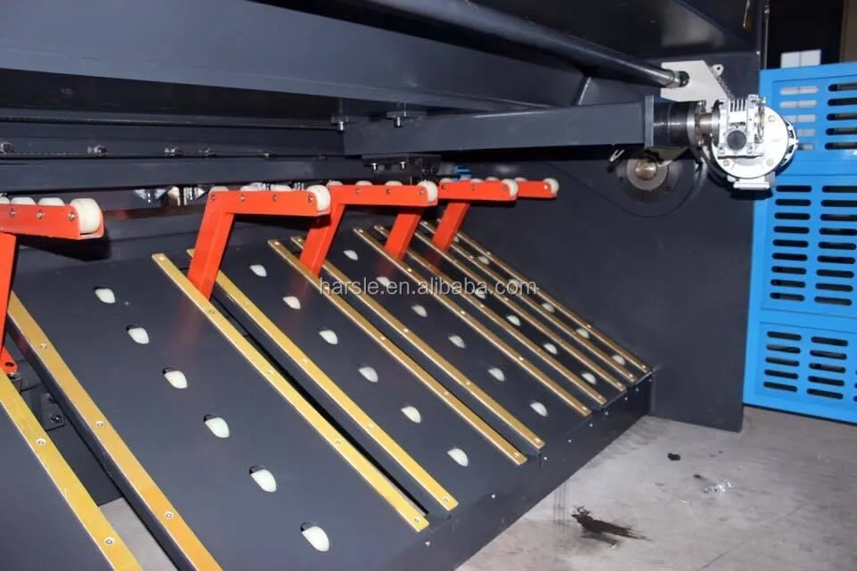 hydraulic guillotine for sheet metal machine, metal sheet cutting machine