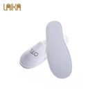 Good quality white Spa Shoes Travel Washable waffle Slippers for hotels