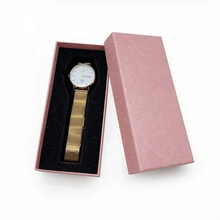 paper boxes   product custom watch band packaging gift box with