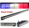 Dual color car flash strobe light led stick strobe dual color led light bar interior mount dual color directional led lightbar