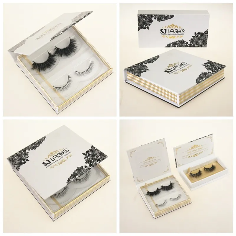 Wholesale Own Brand Custom Package Private Label 3D Mink Eyelashes