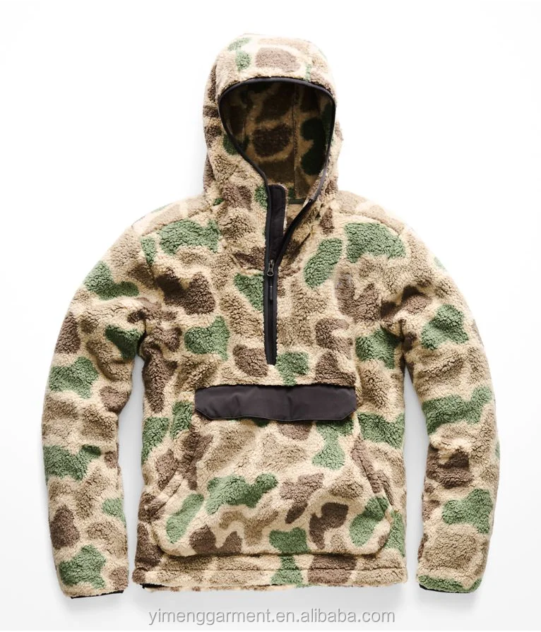 sherpa pullover custom