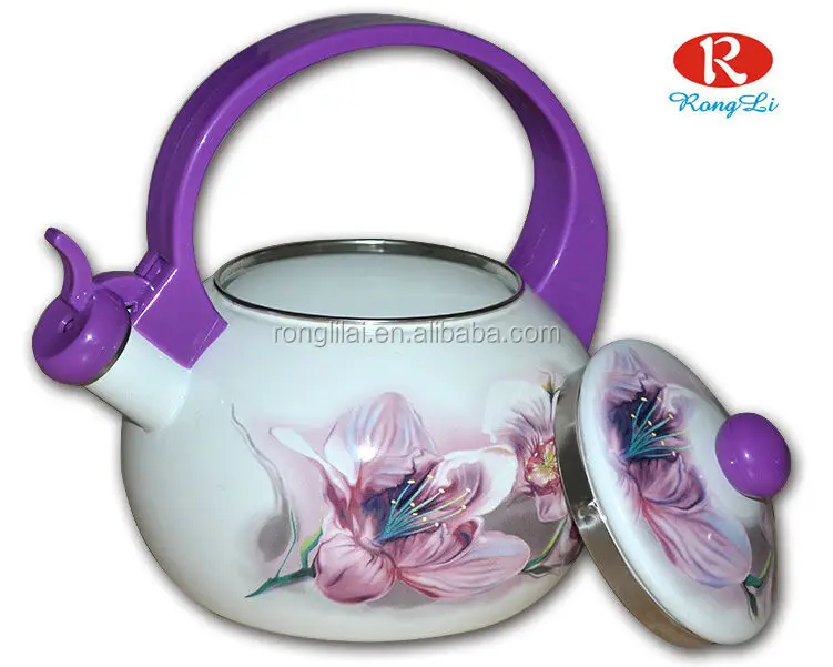 Fancy Sesign Whistling Tea Kettle For Gift & Promotion Buy Enamel