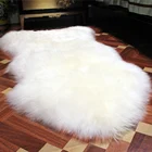 sheepskin fur rug fur wool carpets bedroom living room European-style whole sheepskin cushion sofa cushion