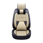 High Quality Hot Selling SGS Certified Universal PU Seat Cover For Car Comfortable Durable Luxury Car Seat Cover Leather