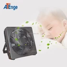 2017 High quality wood grain Portable Mini USB mist cool fan
