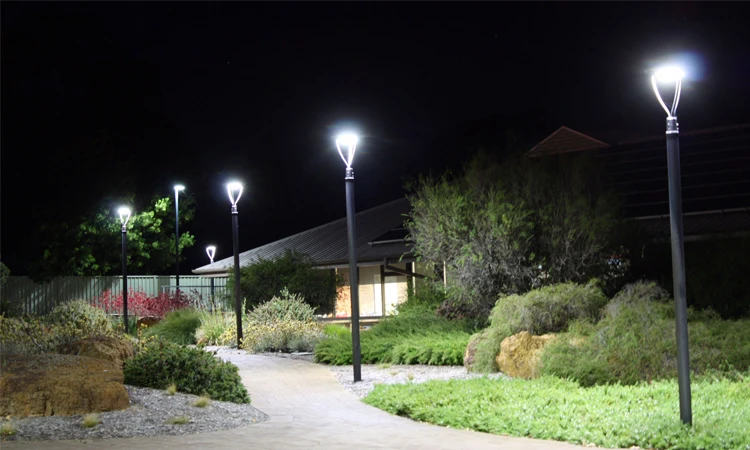 Sample Service SMD 3030 CE FCC RoHS ETL DLC 100W LED Street led solar light for garden yard - ANKUX.COM