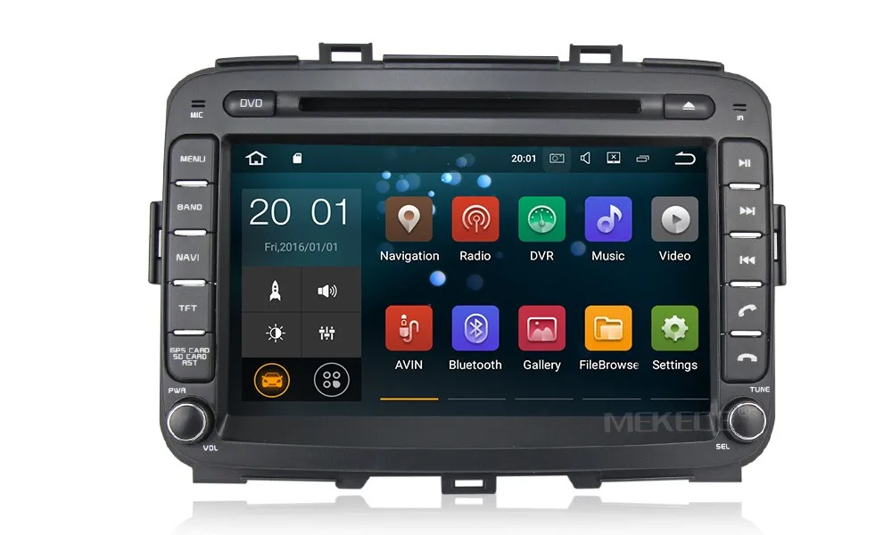 Mekede Rk3188 Android 7 1 Car Dvd Player For Kia Carens 2013 2018 Rondo