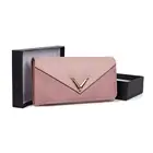 HEC Cheap Price Unique Design Purse PVC PU Leather Ladies Wallets