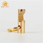 Creative Brass Bottle Opener Beer Bottle Opener Keychain Outdoor Portable Tool