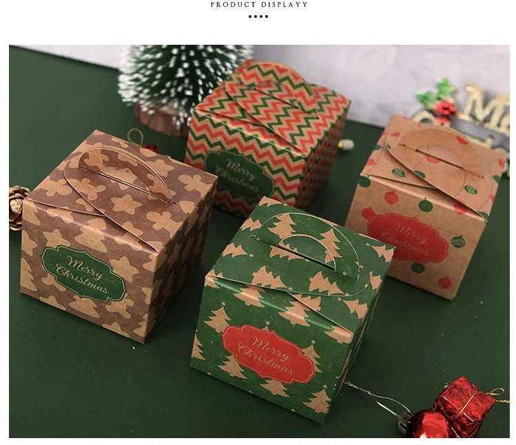 wholesale creative christmas eve apple candy packaging paper
