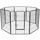 Heavy Duty Pet Playpen Dog Exercise Pen Expandable Pet Crate
