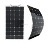 Monocrystal Silicon 100W Flexible Solar Panels