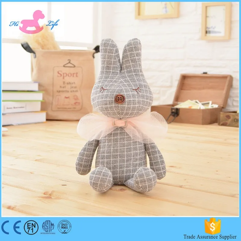 2017 OEM easter fabric soft bunny toy