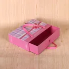 Customized paper drawer box for luxury lingerie packaging