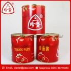 china supplier double concentrated canned 22-24 brix tomato paste in sachet