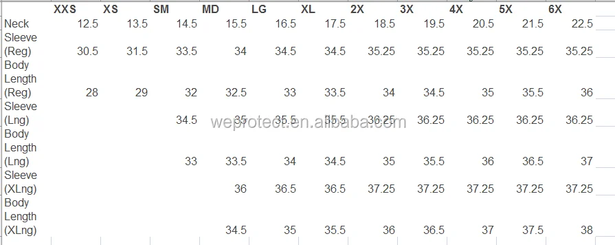 security shirt uniform