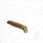 Steel Grease Zerk Fitting Nipple 10x1x40 Bent Type Grease Gun Nipple