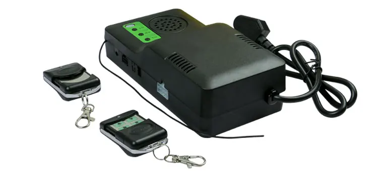 Controlador con el transmisor para el receptor de control remoto del motor de la puerta rodante - ANKUX.COM