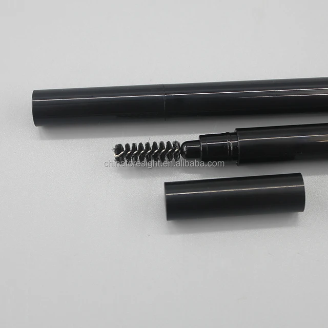 eyeliner pen with eyebrow pencil- black waterproof smudge proof