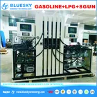 Hot sales Gasoline and LPG fuel dispenser,8 gun and nozzle fuel dispenser for Spain,France,Portugal,Poland,Italy,