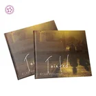 Custom fancy latest hardcover wedding photo album printing