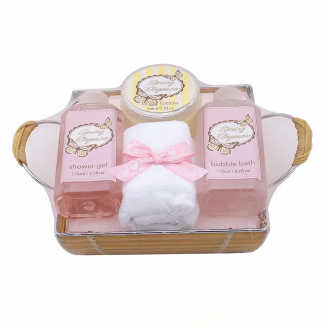 fashion and new easter bubble bath gift set, spring elegance