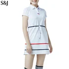 Plain Dyed Short Sleeve Casual Women Dress