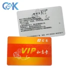 High quality! Custom CR80 size vip card design with CMYK printing in big discount