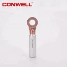 DTL-2 non-insulated connecting cable aluminum compression lugs