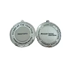 Customized Soft Enamel Filled Metal Nickel Medal