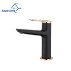 Lead free brass water contact part single hole CUPC bathroom faucet