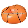45" GIANT NOVELTY INFLATABLE BASKETBALL SPORTS COUCH CUSHION SEAT ARM CHAIR