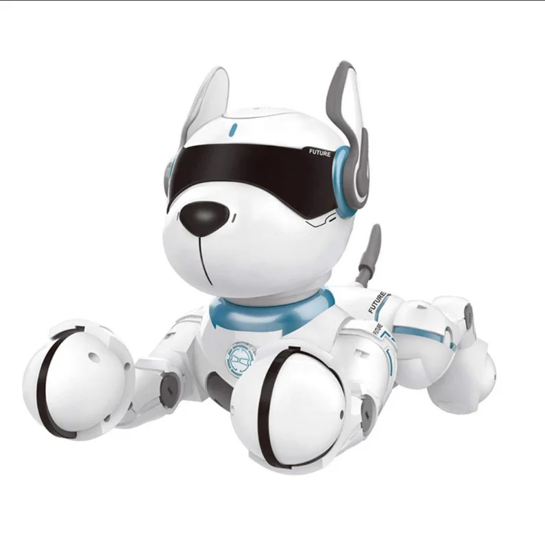 peluche chien robot