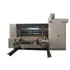 FULL AUTOMATIC PLC flexo die cutting and printing machine