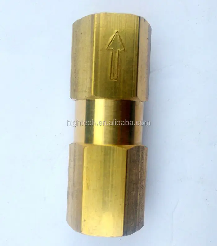 brass instrument female check valve